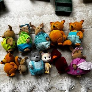 Vintage Sylvanian Family with accessories